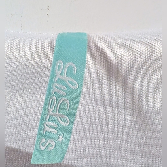 Lulu's White Plunge Neckline Skater Mini Dress - Picture 7 of 9